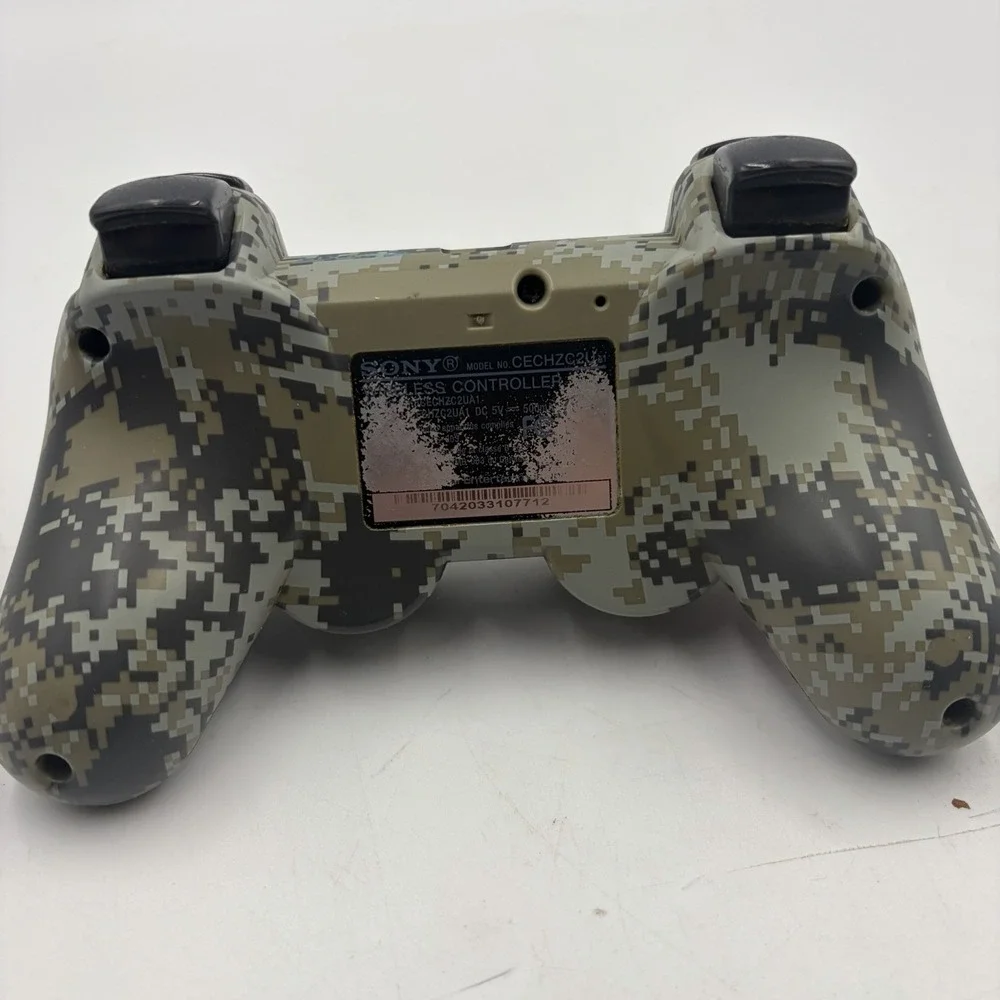 Sony Playstation 3 PS3 Sixaxis Camo DualShock 3 Controller  Genuine CECHZC2U A1